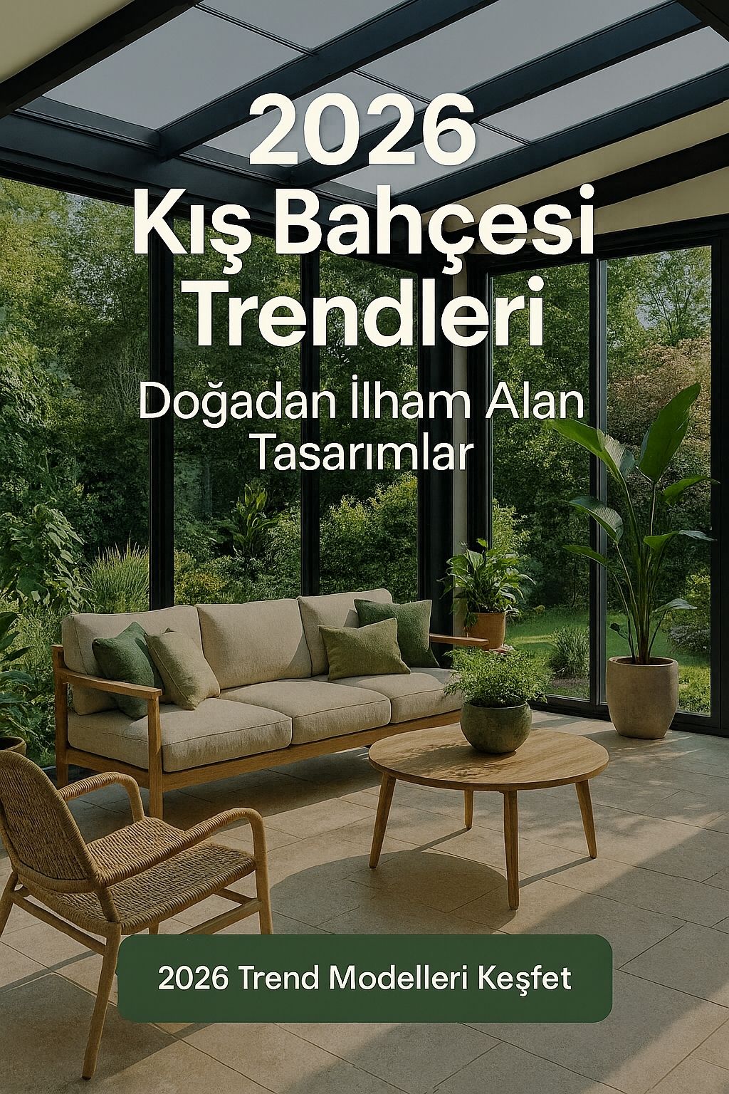 2026 Kış Bahçesi Trendleri: Doğadan İlham Alan Tasarımlar