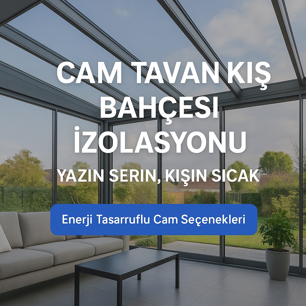 Cam Tavan Kış Bahçesi İzolasyonu: Yazın Serin, Kışın Sıcak