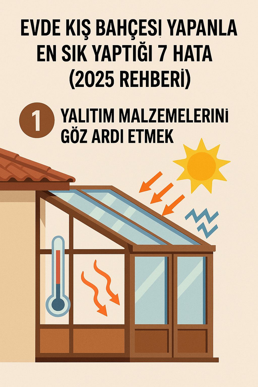 Evde Kış Bahçesi Yapanların En Sık Yaptığı 7 Hata (2025 Rehberi)