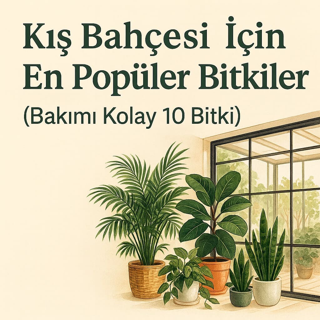 Kış Bahçesi İçin En Popüler Bitkiler (Bakımı Kolay 10 Bitki)