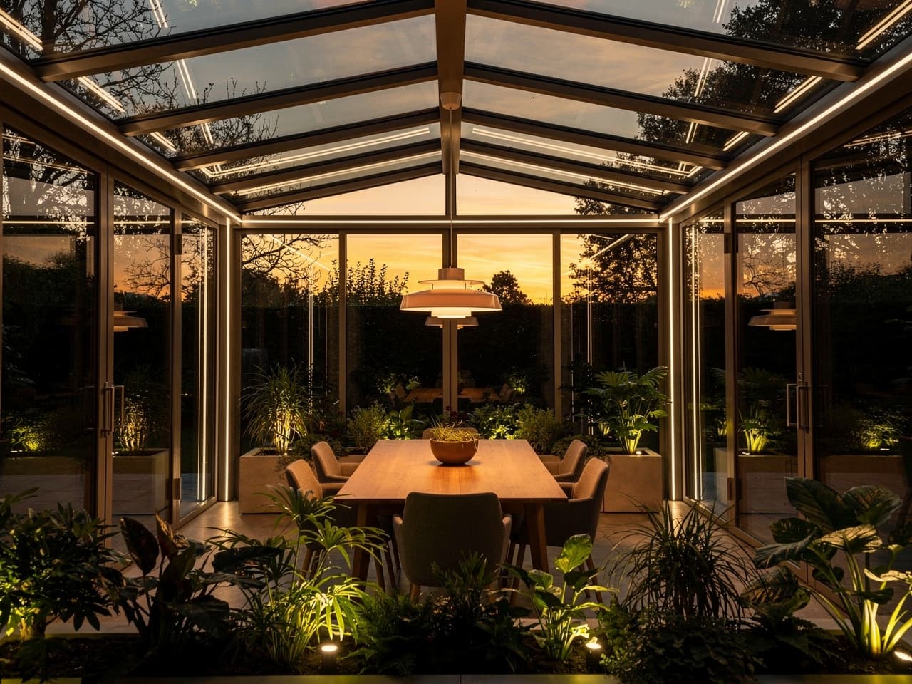Kış Bahçesi Aydınlatma Rehberi: Doğru Işık Tasarımı Nasıl Yapılır?