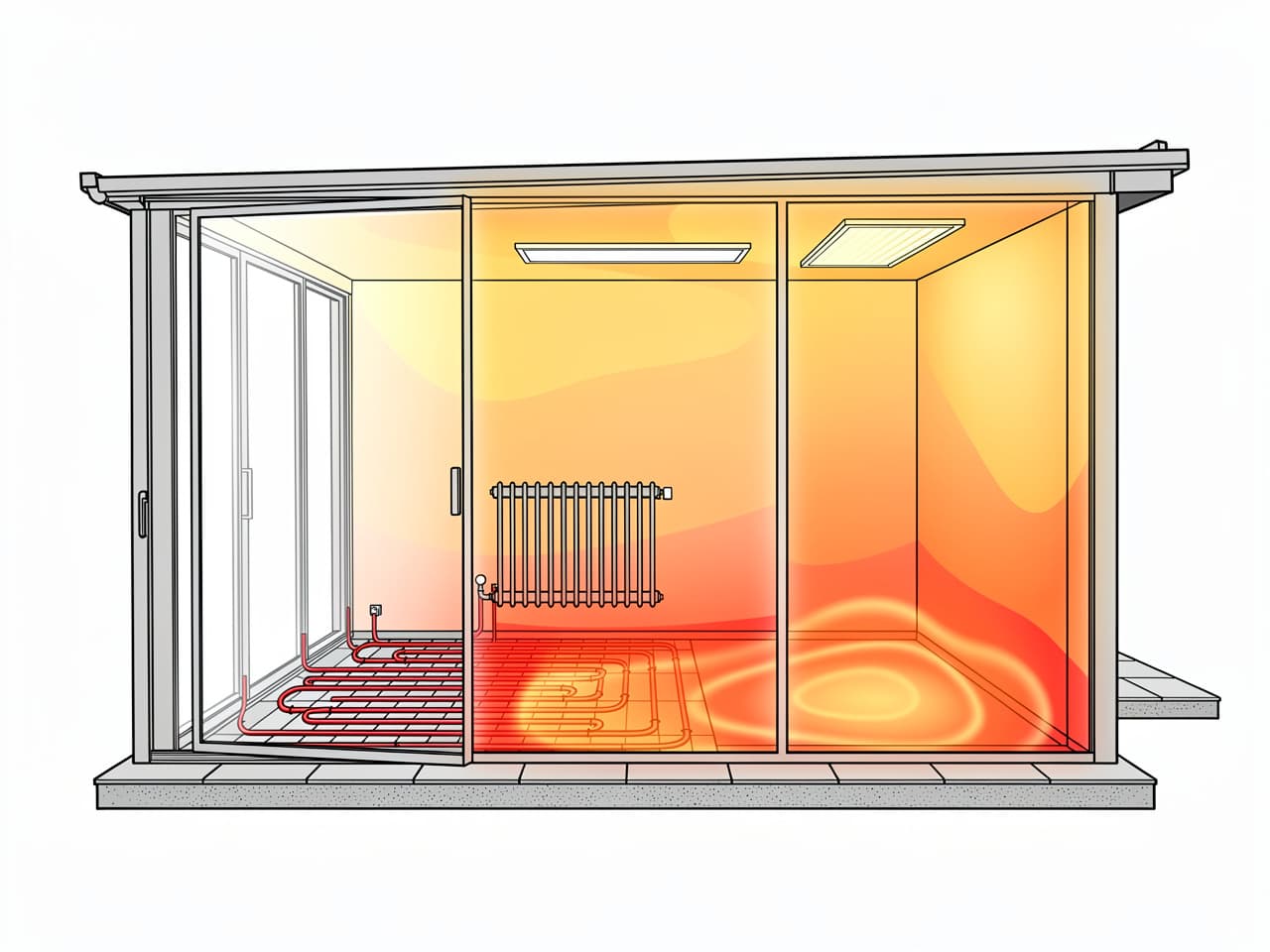 Kış Bahçesi Isıtma Sistemleri: Yerden Isıtma, Radyatör ve Infrared Karşılaştırması