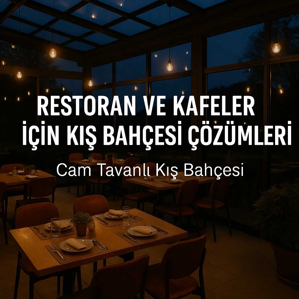 Restoran ve Kafeler İçin Kış Bahçesi Çözümleri