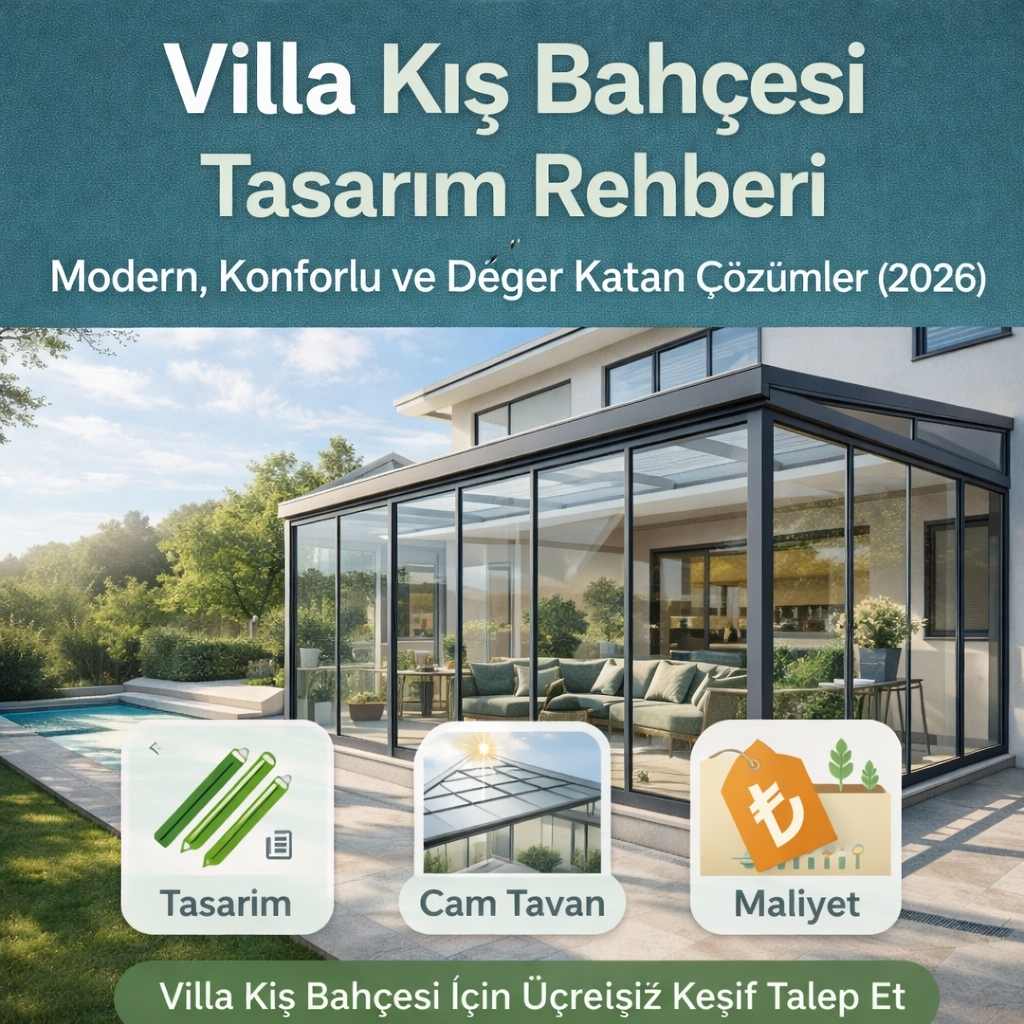 Villa Kış Bahçesi Tasarım Rehberi